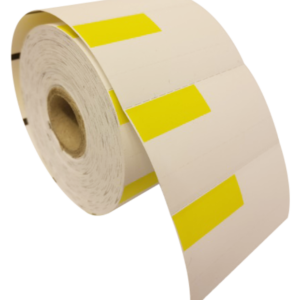 700 Θερμικά Ταμπελάκια Τιμών 70x38mm με Κίτρινη γωνία 10τμχ