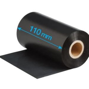 Συμβατή Μελανοταινία 110mm x 300m Μαύρη 24τμχ